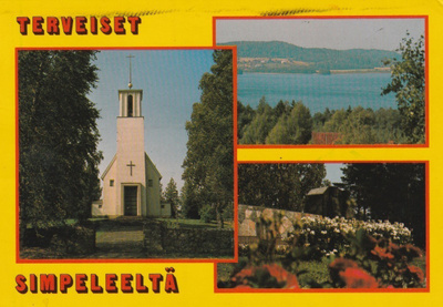 KIRKKOKORTTI - SIMPELEEN KIRKKO