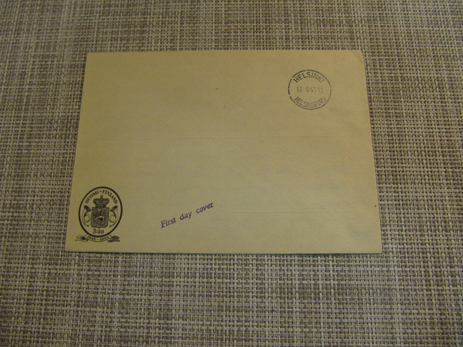 FDC Suomen ehiöiden 100 Vuotisehiö 18.6.45