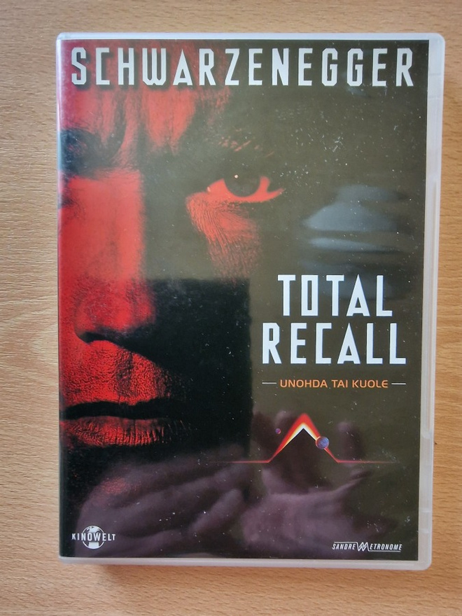 Total Recall - Unohda tai kuole (1990) DVD