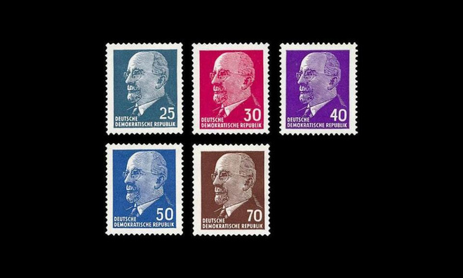 DDR 934-8x ** Käyttösarja Ulbricht (1963)