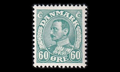 Tanska 211 ** Christian X 60 öre (1934)
