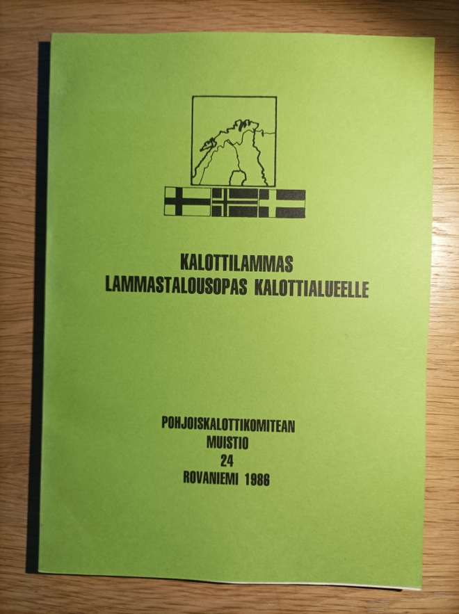 Kalottilammas : lammastalousopas kalottialueelle