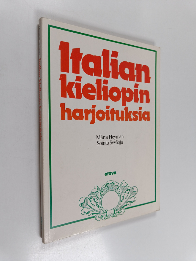 Märta Heyman : Italian kieliopin harjoituksia