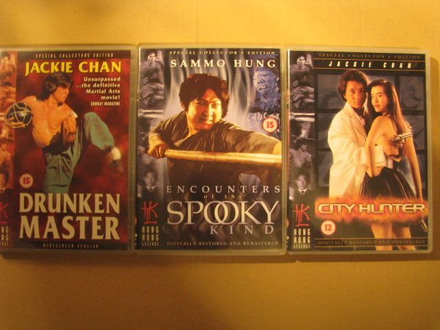 DRUNKEN MASTER & SPOOKY & CITY HUNTER ( Hong Kong Legends )