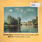 Prokofjew/Ravel - Viulusonaatteja LP - pikkukuva 1