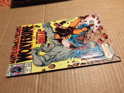 MARVEL WOLVERINE 61/1990 HYVÄ