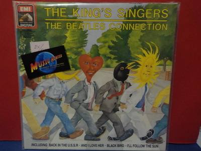 THE KINGS SINGERS - THE BEATLES CONNECTION GER -86 EX/EX+ LP