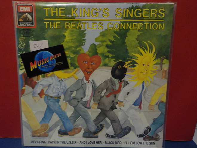 THE KINGS SINGERS - THE BEATLES CONNECTION GER -86 EX/EX+ LP