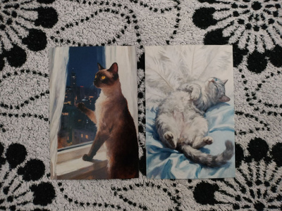 ~Kissa kortti~ 2kpl
