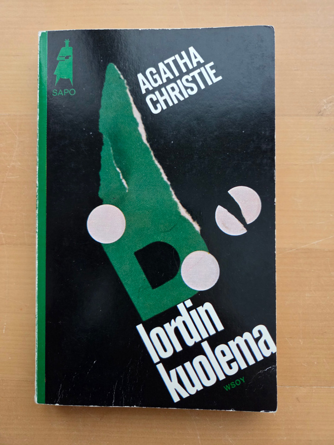AGATHA CHRISTIE . LORDIN KUOLEMA . NID .