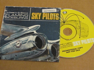 The Flaming Sideburns Sky pilots cd US 2003 promo