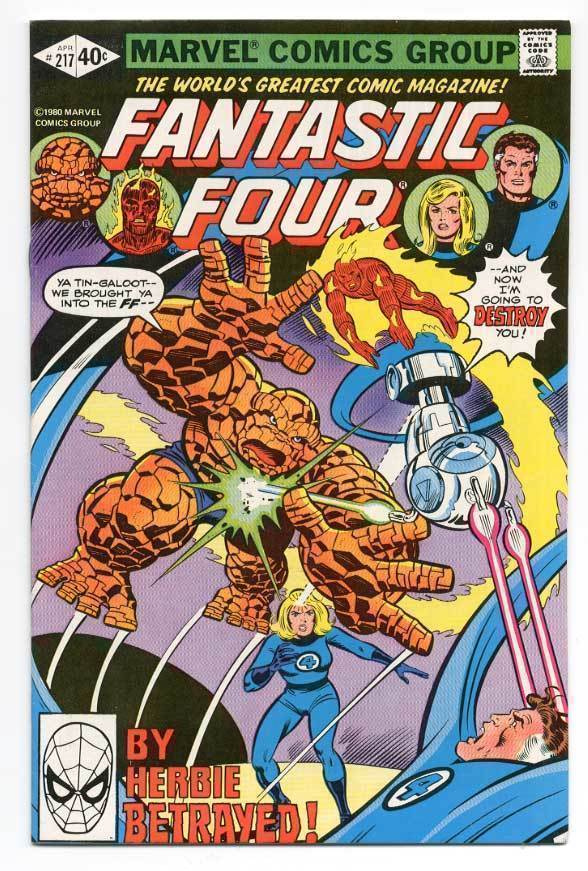 Fantastic Four #217 (Marvel, April 1980)