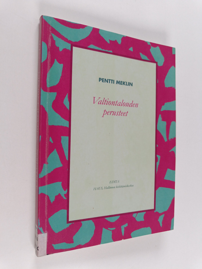 Pentti Meklin : Valtiontalouden perusteet