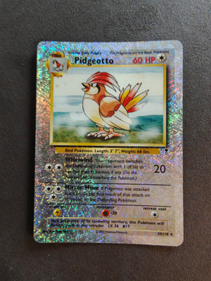 Pidgeotto legendary collection reverse