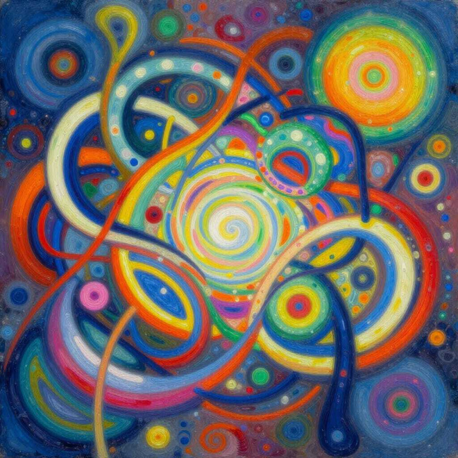 Uusi abstrakti alumiinitaulu 20 cm x 20 cm