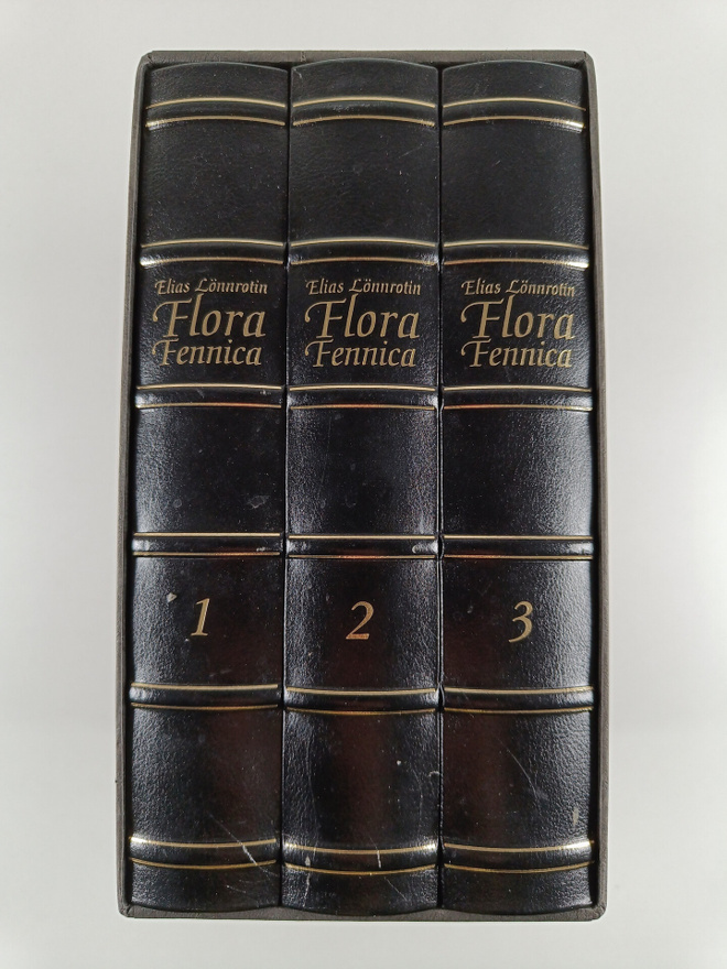 Elias Lönnrot : Flora Fennica 1-3 (numeroitu)