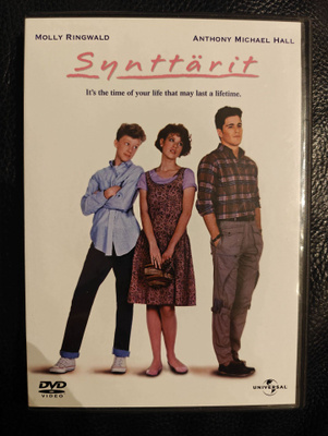 Synttärit - Sixteen Candles (1984) DVD Suomijulkaisu