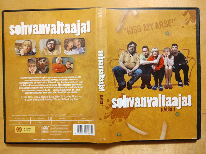 Sohvanvaltaajat - kausi 1 DVD