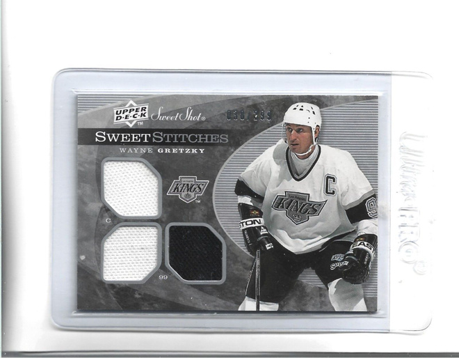 WAYNE GRETZKY - SWEET STITCHES - 3-JERSEY num 038/299