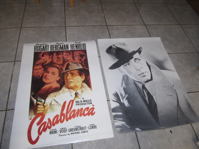 leffaj, casablanca + humphrey bogart julisteet v 1981 USA