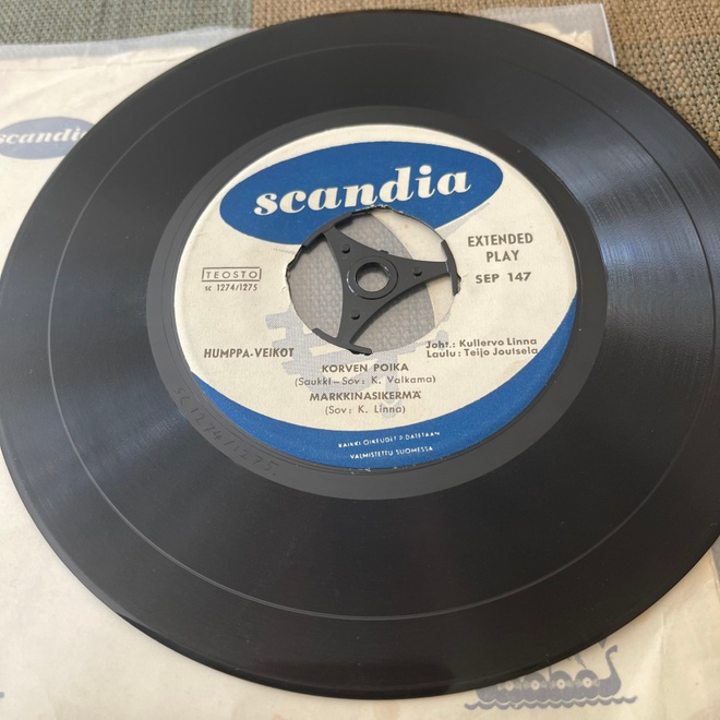 HUMPPA-VEIKOT: Humppa-Veikot - EP *FIN 1961