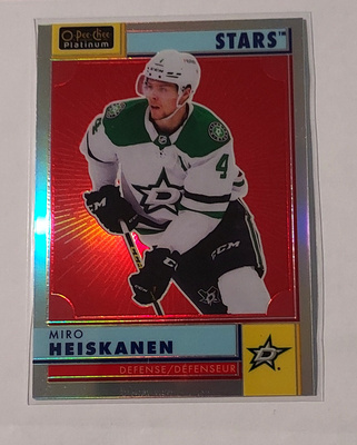 2022-23 OPC Platinum Retro rainbow #R-36 Miro Heiskanen