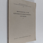 Historiska och litteraturhistoriska studier 42 - pikkukuva 1