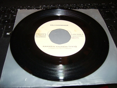 7" single : Kaj Chydenius : Kaikkein kaunein tyttö