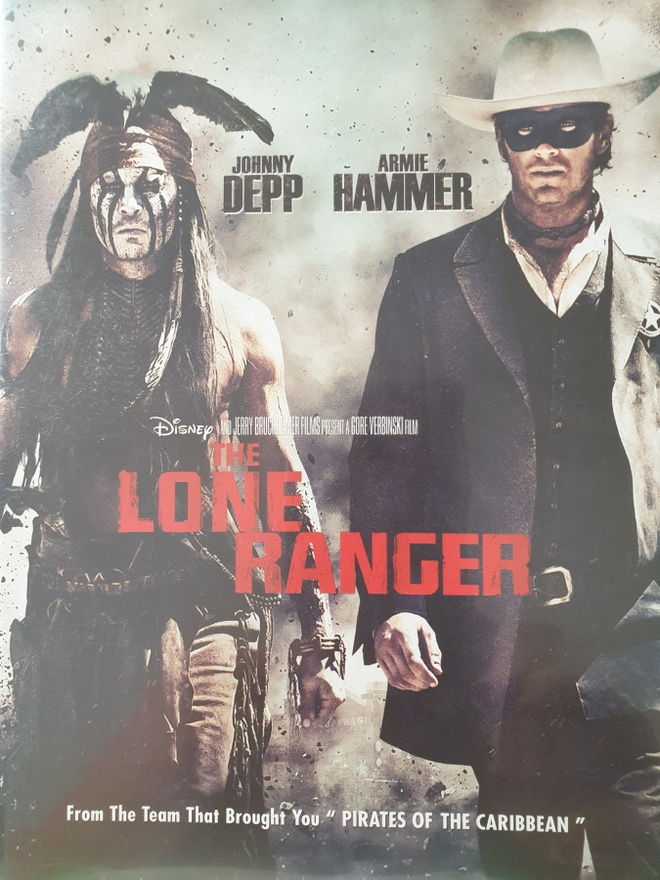 The Lone Ranger DVD ( Johnny Depp)