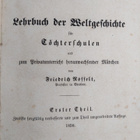 Friedrich Noesselt : Lehrbuch der Weltgeschichte fur Töch... - pikkukuva 2