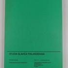 Studia Slavica Finlandensia T. 6 - pikkukuva 2