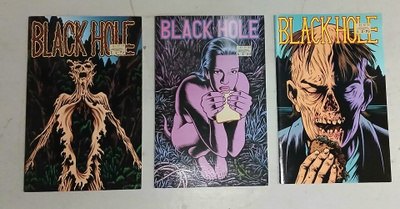 Charles Burns, Black Hole Comic Books 3 kpl
