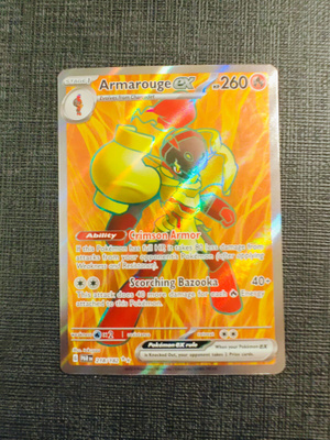 Armarouge ex 218/182 Paradox Rift Full Art Ultra Rare