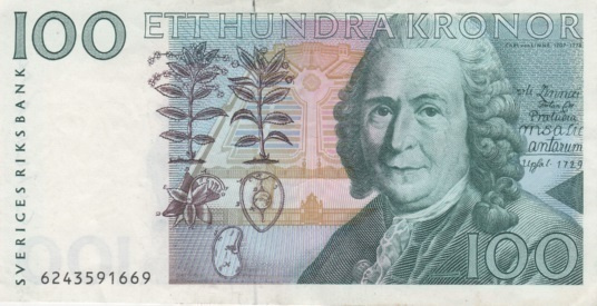(B0103) SWEDEN, 1986. 100 Kronor. P-57a. XF