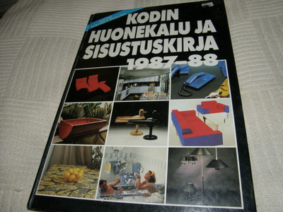 Kodin huonekalu ja sisustuskirja 1987 - 88