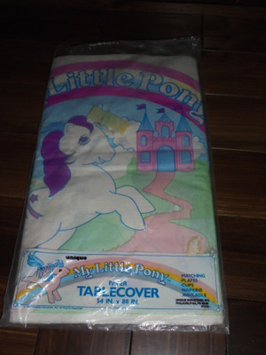 My Little Pony Glory-paperipöytäliina avaamaton, G1