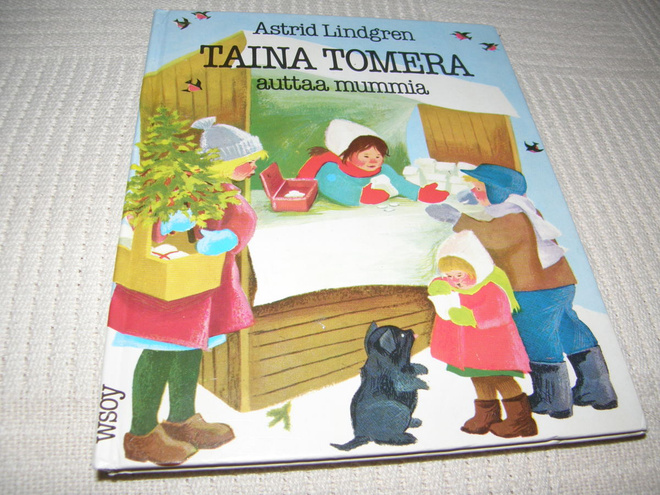 Lindgren - Wikland Taina Tomera auttaa mummia