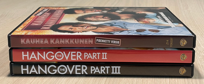 Kauhea kankkunen -trilogia (2009-2013) 3DVD