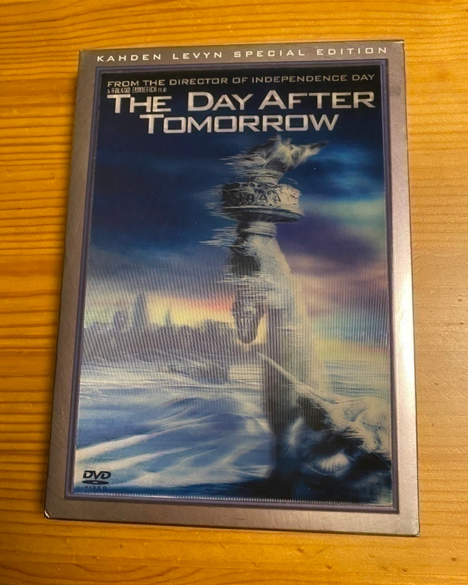 The day after tomorrow  DVD