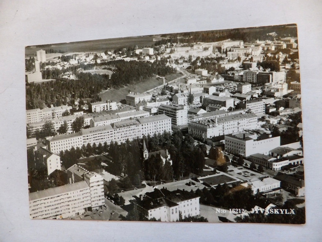 VANHA Postikortti Jyväskylä 1960-l Karhumäki