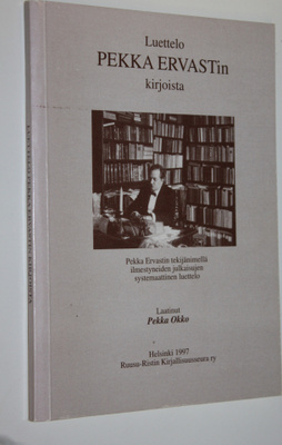 Pekka Okko : Luettelo Pekka Ervastin kirjoista