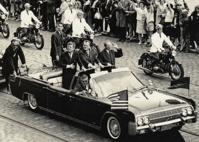 Berliini 1963 J. F. Kennedy (isohko kortti)