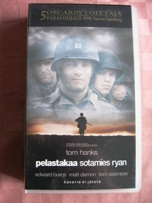 VHS elokuva: Pelastakaa sotamies Ryan