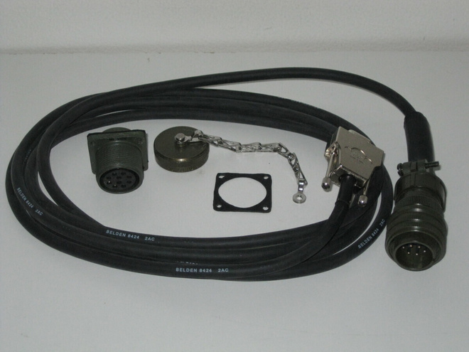 MILITARI LIITIN + JOHTO.  MS3057-10A + RUNKOLIITIN.
