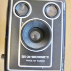 VANHA Kamera kodak Six-20 Brownie D - pikkukuva 2