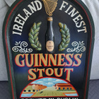 Iso kokopuinen Guinness kyltti 60cm - pikkukuva 1