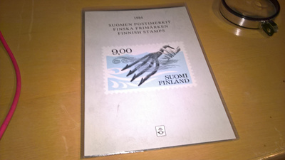 postimerkkilajitelma, suomen postimerkit 1984