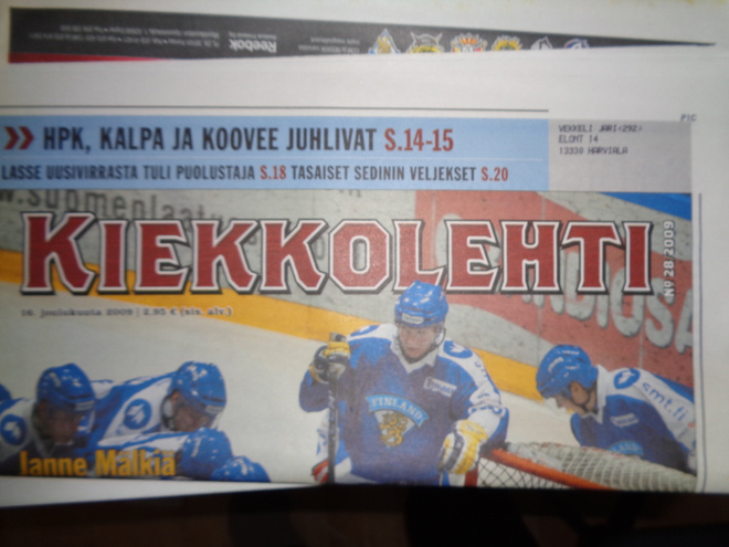 Kiekkolehti Nro 28/2009 (12.2)