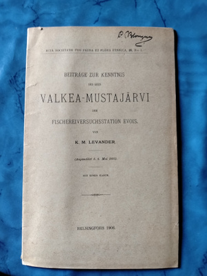 k m levander valkea-mustajärvi