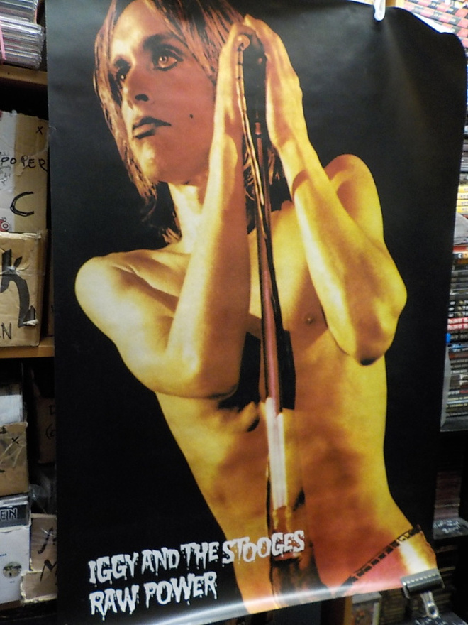 IGGY POP MYYNTIJULISTE (W)
